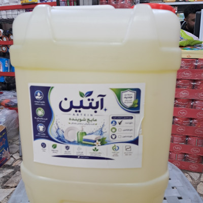 مایع دستشویی 10 لیتری آبتین رایحه لیمو